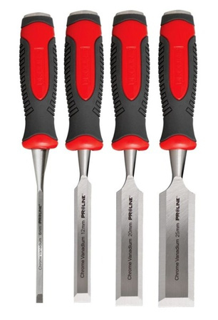 PROLINE Zestaw dłut do drewna 4 sztuki