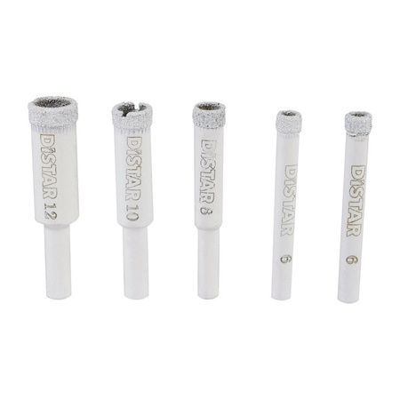 Distar Zestaw wierteł diamentowych DrillKIT 2x6, 8, 10, 12 mm
