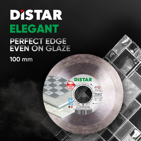 Distar Tarcza diamentowa do szlifierek kątowych 1A1R 100x1,2x22,2 Elegant do wymagających cięć