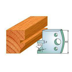 CMT Noże HSS 40x4 mm kpl 2 szt
