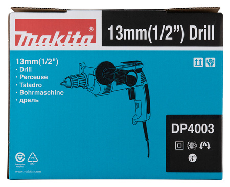 Makita Wiertarka DP4003 13 mm 750W 0-7000 obr/min