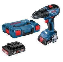 Bosch Wiertarko-wkrętarka akumulatorowa GSR 18V-50  2 x 5,0 Ah, ładowarka GAL1880, L-Boxx 136