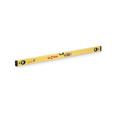 Słowik PN08 Poziomnica anodowana złota 100 cm - HERKULES - Spadek 2% (2 x pion; 1 x poziom)