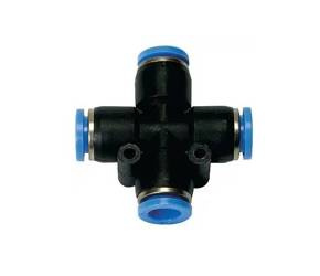 Złączka wtykowa - czwórnik na przewód 12 mm