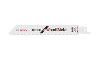 Bosch Brzeszczot do piły szablastej S 922 HF Flexible for Wood and Metal długość 150 mm opk 5 szt