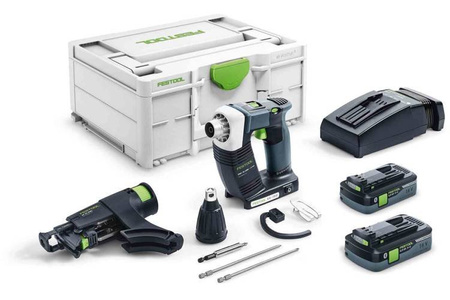 Festool Akumulatorowa wkrętarka budowlana  DURADRIVE DWC 18-4500 HPC 4,0 I-Plus