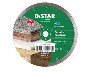 Distar Tarcza do cięcia 1A1R Granite Premium 180x1,6x8,5x25,4 mm