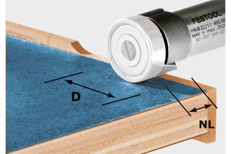 Festool Frez do wyrównywania HW D22/8-OFK 500