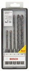 Bosch Zestaw 5częśc wierteł SDS-Plus-5 Robust Line