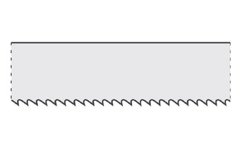 Pilana Piła taśmowa do metalu 6x0,65 R-18 L=1480 mm 2971-C125W