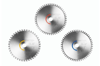 Festool Zestaw 3 tarcz pilarskich KSB-SORT/3 W/L/A 160x1,8 / podpozycje: 168x1,8x20 WD42 + 168x1,8x20 F/FA52 + 168x1,8x20 TF52 /