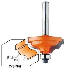 CMT Frez HM R=4,8-3,6 D=34,2 S=8 I=13