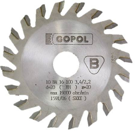 Gopol Piła podcinacz 100x20x20z 10BA16 3.4/2.2