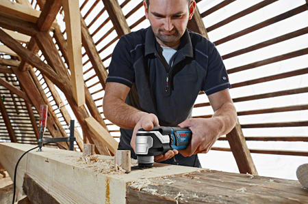 Narzędzie wielofunkcyjne Bosch GOP 55-36 550W L-Boxx + akcesoria