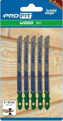 Profit brzeszczot drewno 301 / 5 szt/ 75x7,5x1,5 dual cut