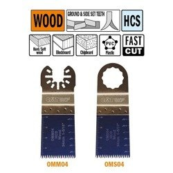 CMT Brzeszczot oscylacyjny W=34 I=40 TPI=14 50 szt uchwyt uniwersalny