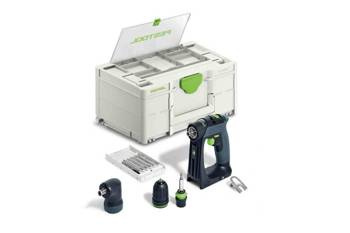 Festool Akumulatorowa wiertarko-wkrętarka CXS 18-Basic- Set