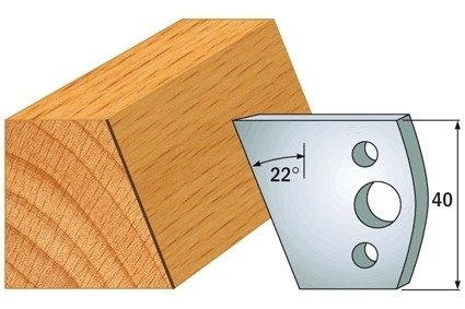 CMT Noże HSS 40x4 mm