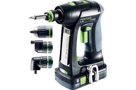 Festool Akumulatorowa wiertarko-wkrętarka C 18 HPC 4,0 I-Set