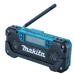 Makita MR052 Akumulatorowy odbiornik radiowy 10,8V (max 12V), bez akumulatorów i ładowarki