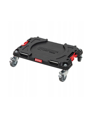 QBRICK Zestaw modułowych skrzyń narzędziowych Qbrick System QS PRO Drawer Workshop Set 1 2.0 : Platforma transp. Pro + Qbrick System Pro Drawer2 Basic (2 szufl.) x 2 - 1 szt + Qbrick System Pro Drawer3 Basic (3 szufl.)