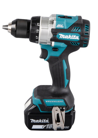 Makita Wiertarko-wkrętarka Akumulatorowa 18V DDF486RTJ 2x 5.0 Ah 18V Li-Ion, DC18RC, Makpac typ 2