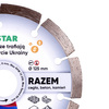 DISTAR Tarcza RAZEM 1A1RSS/C3-H  125x1,8/1,2x8x22,23  beton, cegła, kamień
