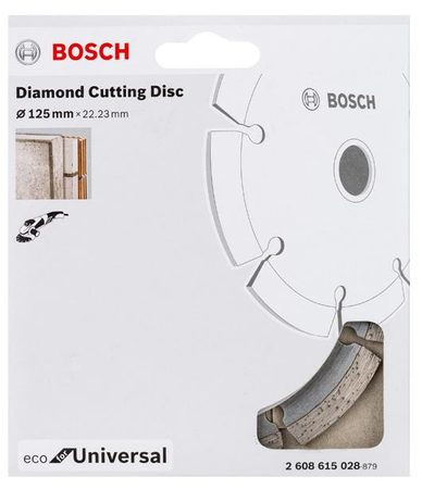 Bosch Tarcza diamentowa Eco for Universal segmentowa 125 mm