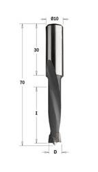 CMT Wiertło HW nieprzelotowe D=4,5 I=35 L=70 S=10x30 RH