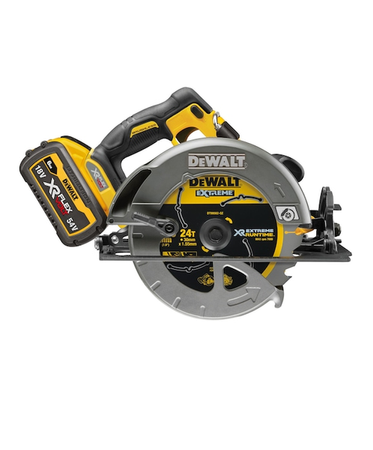 DeWalt Akumulatorowa pilarka tarczowa  DCS578T2-QW, 190 mm 54V FlexVolt, 2x 6.0 Ah, walizka TSTAK