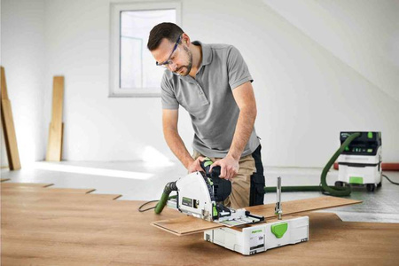 Festool Zagłębiarka TS 60 KEBQ-Plus na 100 lecie w niebieskim Systainerze