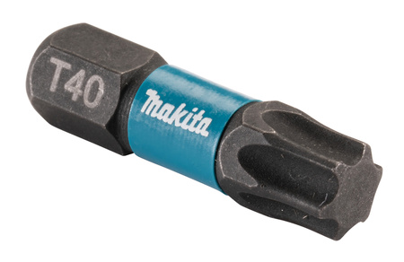 Makita Udarowa końcówka wkrętakowa Impact Black T40 typ C 25 mm /25 szt./