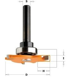 CMT Frez HM I=3 D=47,6 H=12,8 S=8