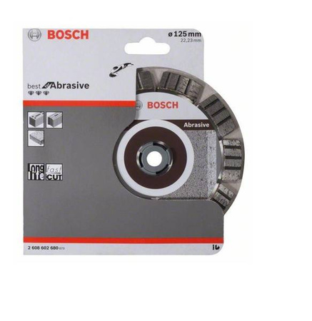 Bosch Tarcza diamentowa Best for Abrasive 125/22,23