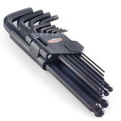 Staco Zestaw kluczy imbusowych kulistych 1,5-10 mm kpl 10 szt