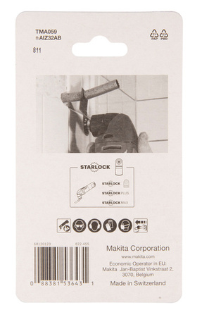 Makita Brzeszczot do cięcia wgłębnego do metalu BiM 32