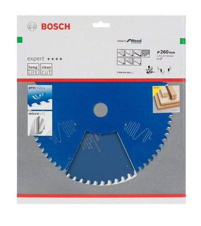 Bosch Piła Expert for Wood 260x30x2,4 60z