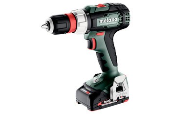 Metabo Wiertarko-wkrętarka akumulatorowa BS 18 L Quick 2 X 2.0 Ah Li-Ion, SC 60, walizka