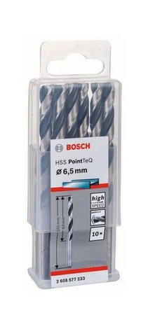 Bosch Wiertło HSS POINTEQ 6.5 mm opk 10 szt