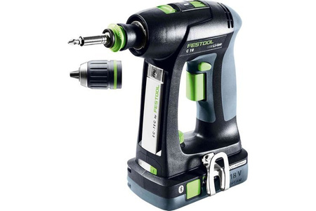 Festool Akumulatorowa wiertarko-wkrętarka C 18 HPC 4,0 I-Plus
