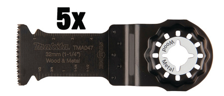 Makita Brzeszczot do cięcia wgłębnego BiM 32x50mm opk 5 szt