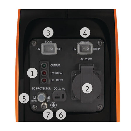 UNICRAFT Inwerterowy generator prądu PG-I 8 SR