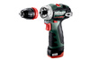 Metabo Wiertarko-wkrętarka akumulatorowa 12V PowerMaxx BS BL Q, 2 x 2.0 Ah Li-Ion, ładowarka LC40 , walizka PVC