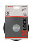 Bosch Talerz oporowy X-LOCK 125 mm, twardy