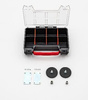 QBRICK System Zestaw uchwytów magnetycznych z organizerem Custom Magnetic Set QS Pro Multi + magnesy + blaszki + inserty
