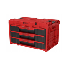 QBRICK SYSTEM Skrzynia narzędziowa ONE Drawer 3 Toolbox 2.0 Red Ultra HD Custom