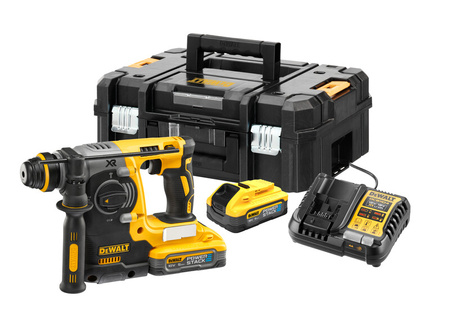 Dewalt Akumulatorowa młotowiertarka SDS-Plus DCH273P2T-QW 2.1J 18V XR 24 mm, 2 x 5.0 Ah Powerstack, ładowarka, walizka TSTAK