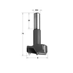 CMT Wiertło puszkowe HW D=35 L=70  S=10x26 RH uchwyt z podfrezowaniem