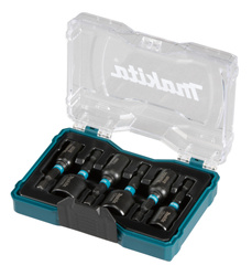 Makita Zestaw nasadek 1/4" 50 mm 6 szt Impact Black (6, 7, 8, 10, 12, 13)