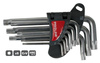 PROLINE Klucze torx kpl. 9 sztuk T10-T50 CV